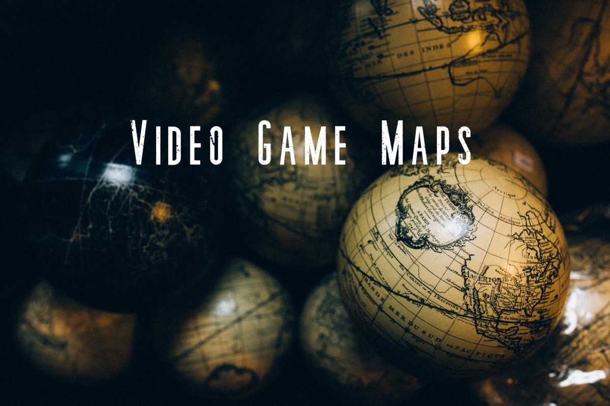 A Video of Video Game Map Sizes