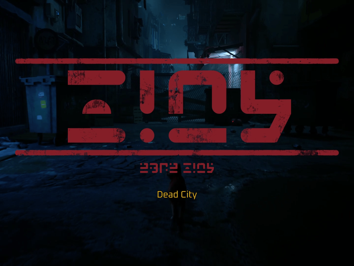Stray – Dead City&nbsp;Ambiance