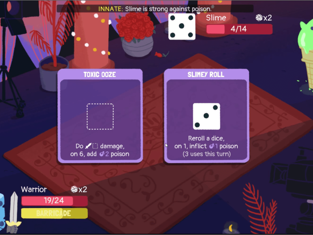 Dicey Dungeons- Reunion DLC – Warrior&nbsp;Fail