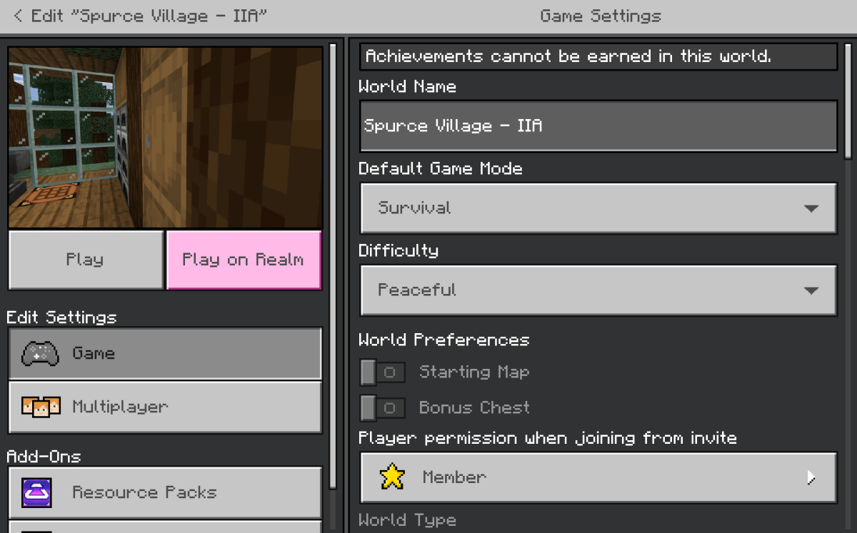 How-To Re-enable Achievements for Minecraft&nbsp;Bedrock